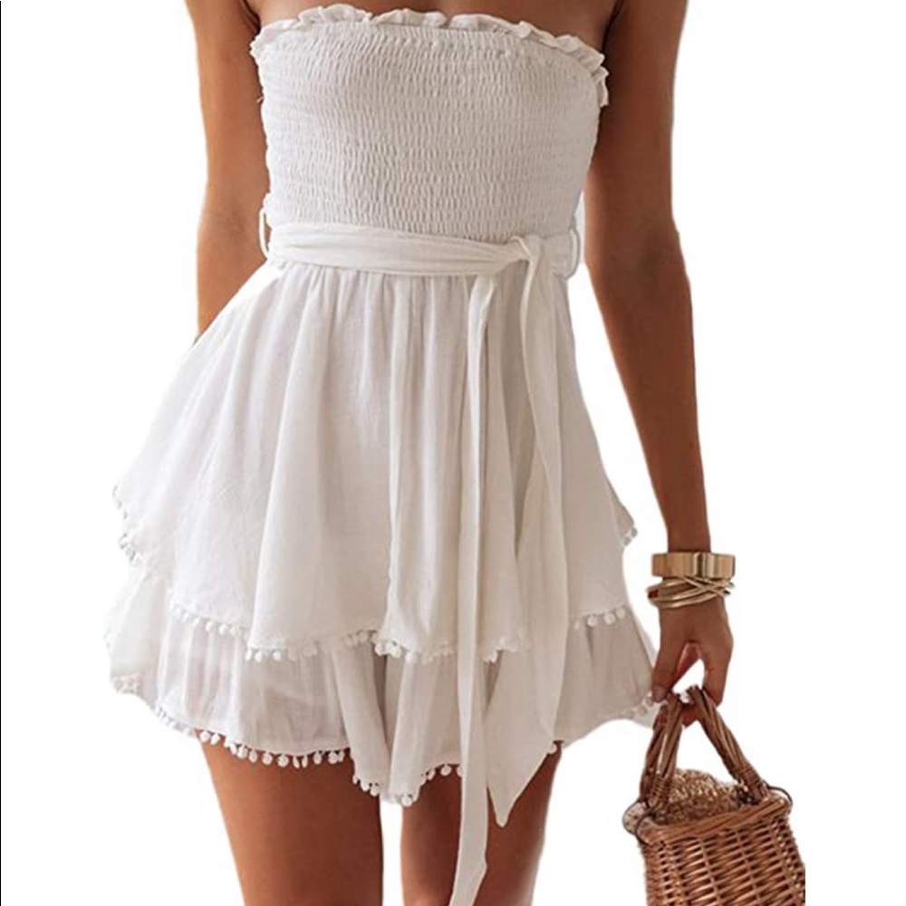 ✨💕 cute bijeli jumper dress 👗